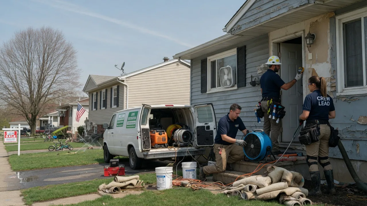 Flood Cleanup in Tewksbury, MA near me